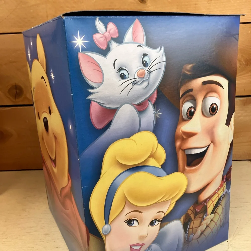 Vintage Disney Store Gift Box Set of 3 Mickey and Winnie the Pooh Collectable